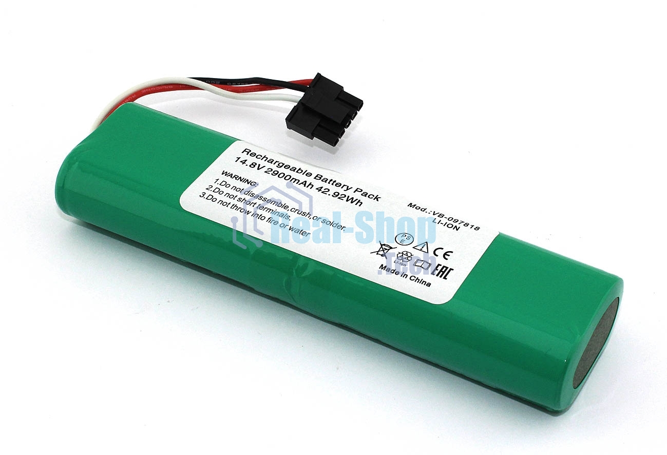 Аккумулятор для Xiaomi Mijia STYJ02YM, Viomi V2, V2 Pro, V3, Mop P 14,8V 2900mAh