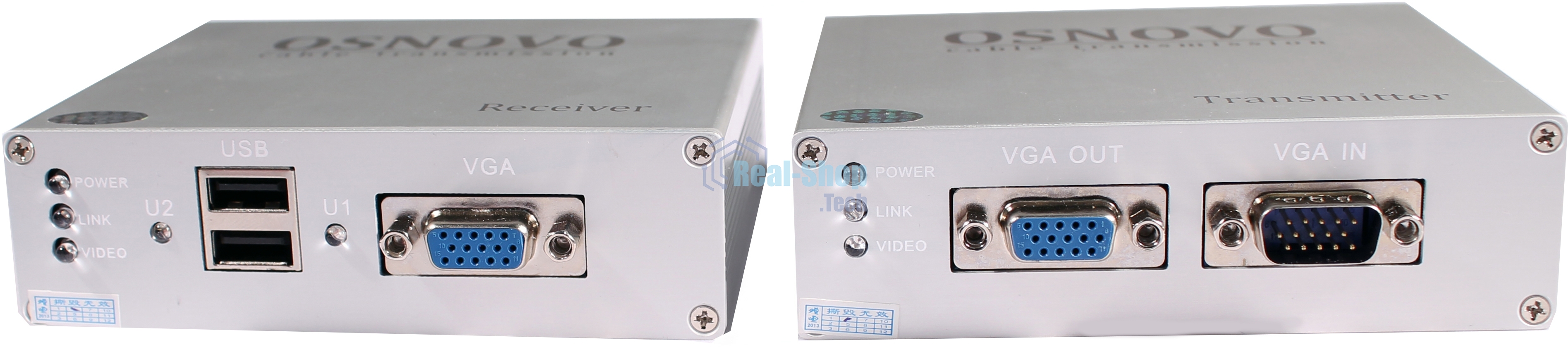 Удлинитель Osnovo TA-VKM/3+RA-VKM/3(ver.2)