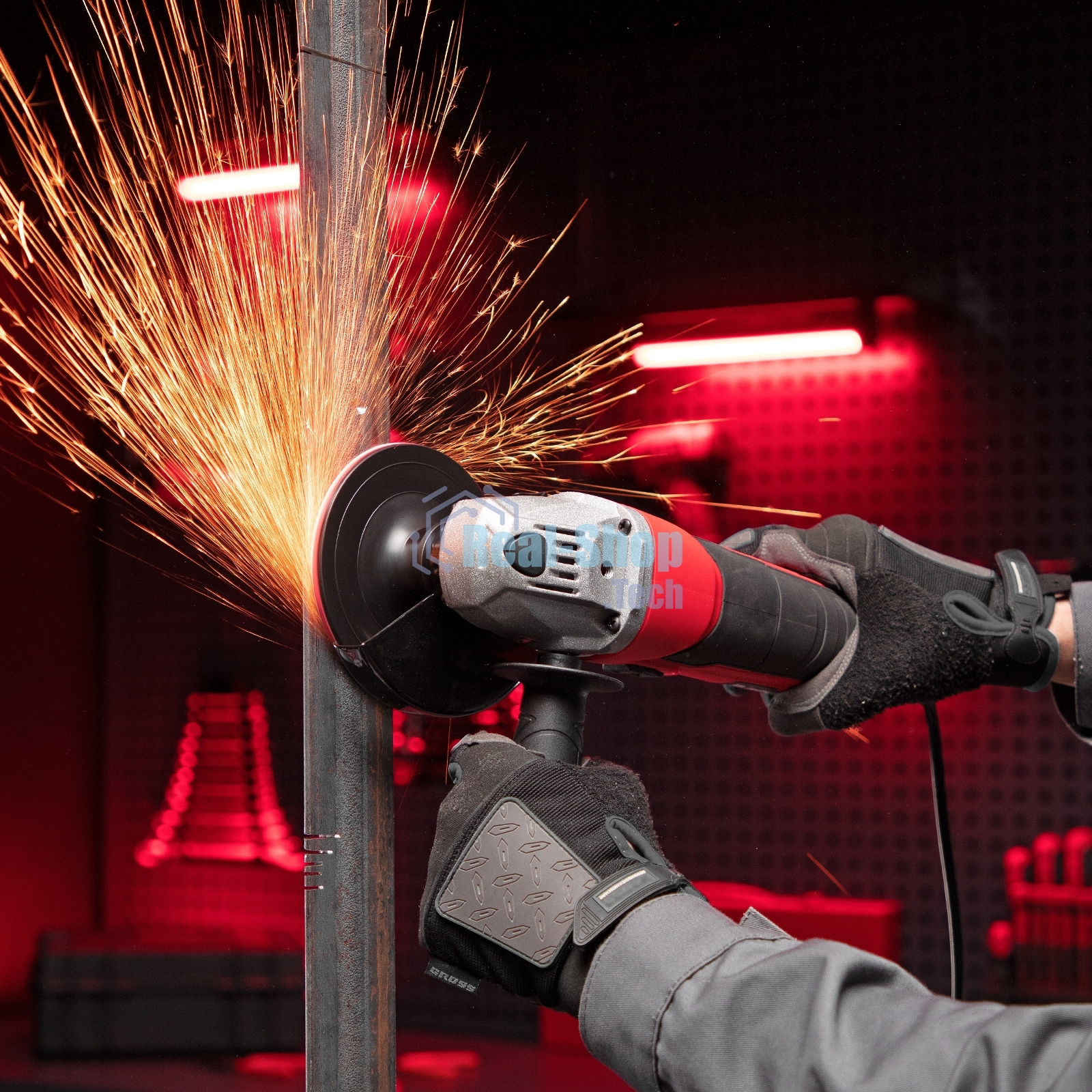 Угловая шлифовальная машина MTX MAG125-800, 800 Вт, 125 мм, 12000 об/мин