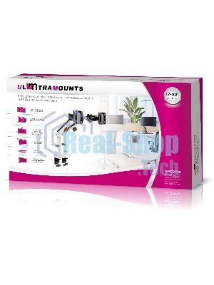 Кронштейн для мониторов Ultramounts UM727W белый 17