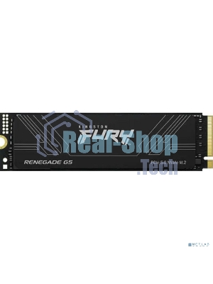 Накопитель SSD Kingston Fury Renegade, 2Tb, M.2(22x80мм), NVMe, PCIe 5.0 x4, 3D TLC, R/W 14700/14000Mb/s, IOPs 2 200 000/2 200 000, TbW 2000, DWPD 0.5 (12 мес)