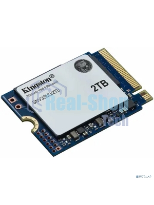 Накопитель SSD Kingston NV3, 2000Gb, M.2(22x30мм), NVMe, PCIe 4.0 x4, 3D TLC, R/W 6000/5000Mb/s, TbW 640, DWPD 0.2