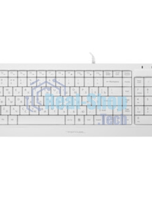 Клавиатура проводная A4Tech Fstyler FK15, USB, белый