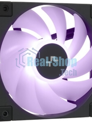 Вентилятор для корпуса DEEPCOOL FD12 черный, 120 мм, 2050 об/мин, 26.9 дБ, 4 pin