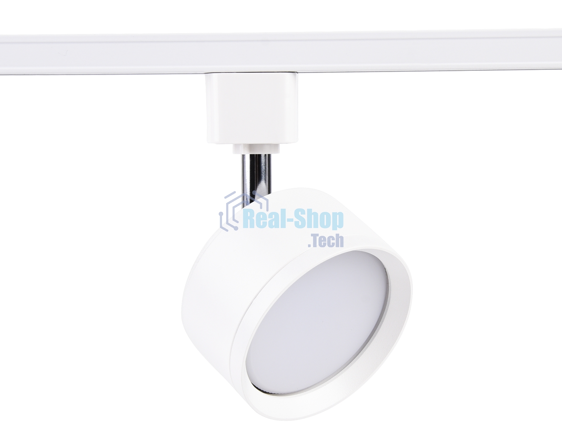 Трековый однофазный светильник Ambrella light GL5356 WH белый GX53 max 12W