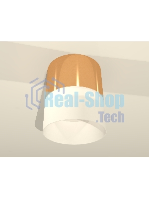 Светильник Ambrella Light XS8121011 PYG/FR золото желтое полированное/белый матовый GX53 (C8121, N8402)
