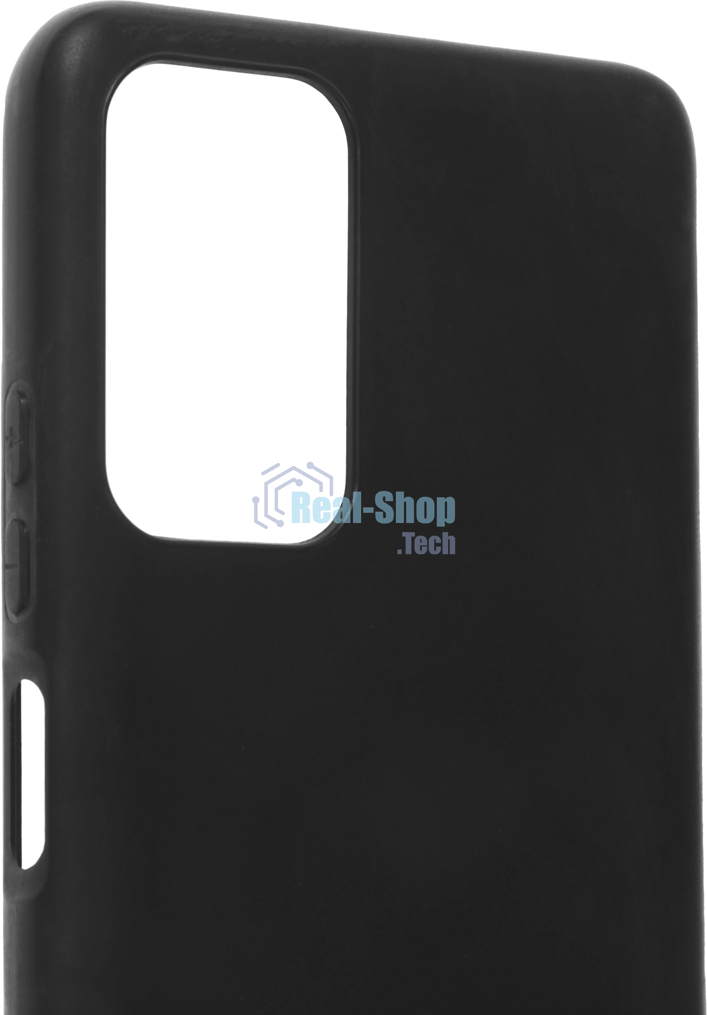 Чехол (клип-кейс) BORASCO Silicone Case, для Xiaomi Poco M4 Pro, черный (матовый) 70106