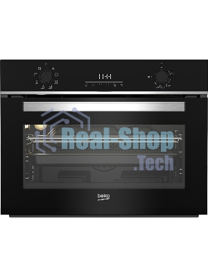 Духовой шкаф электрический Beko BBCM13300X, черный/серебристый