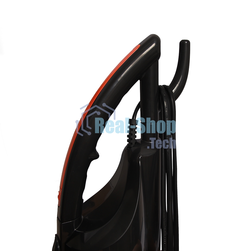 Пылесос вертикальный Endever SkyClean VC-294 черный/оранжевый, питание от сети, 120 Вт, уборка сухая, пылесборник 1.5 л