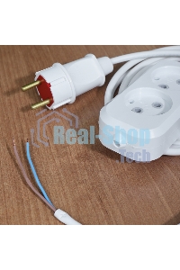 Колодка Rexant 2 гнезда без заземления