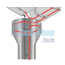 Греющий саморегулирующийся кабель Rexant POWER Line 30SRL-2CR 7M (7м/210Вт)
