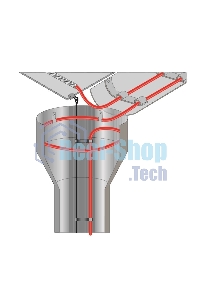 Греющий саморегулирующийся кабель Rexant POWER Line 30SRL-2CR 7M (7м/210Вт)