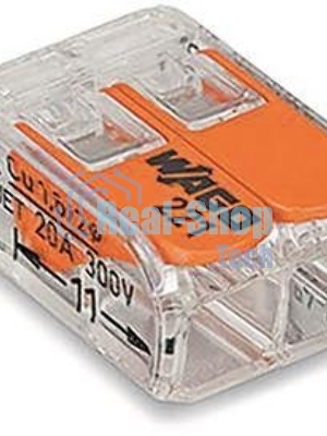 Клемма универс. компактная 2х(0.14-4.0) WAGO 221-412