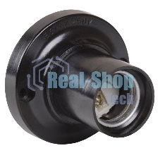 Патрон электрич. E27 Пкб27-04-К21 потолочный карболит. черный (с этикет.) ИЭК EPK12-04-01-K01