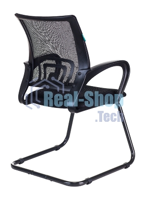 Кресло Бюрократ CH-695N-AV/B/TW-11 черный, экокожа, 120 кг, механизм качания