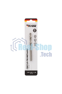 Сверло по металлу Kranz 7,0 мм HSS (1 шт. в упаковке) DIN 338