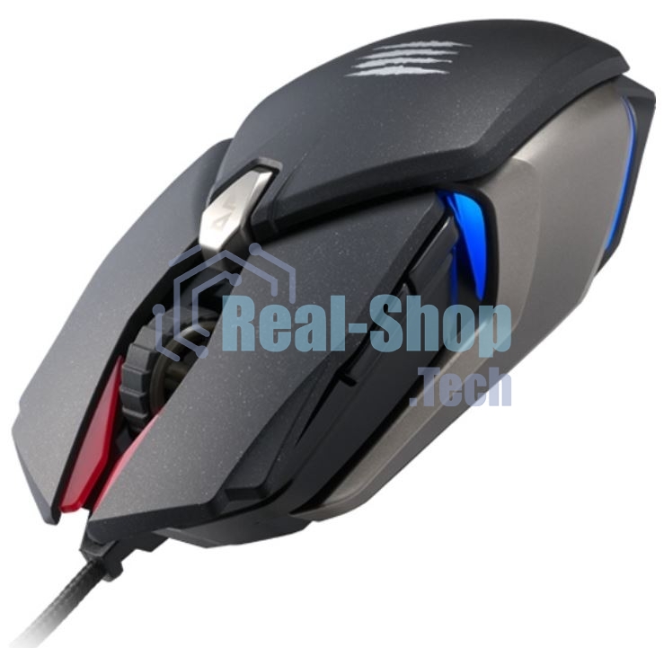 Мышь проводная Mad Catz B.A.T. 6+ черный, 16000 dpi, USB, кнопки - 10
