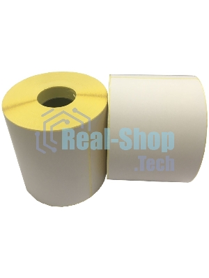 Термоэтикетки Cactus Eco CS-TE100150250 прямая сег.:100x150мм самоклей. д.вн.рул.40мм 250шт/рул белый