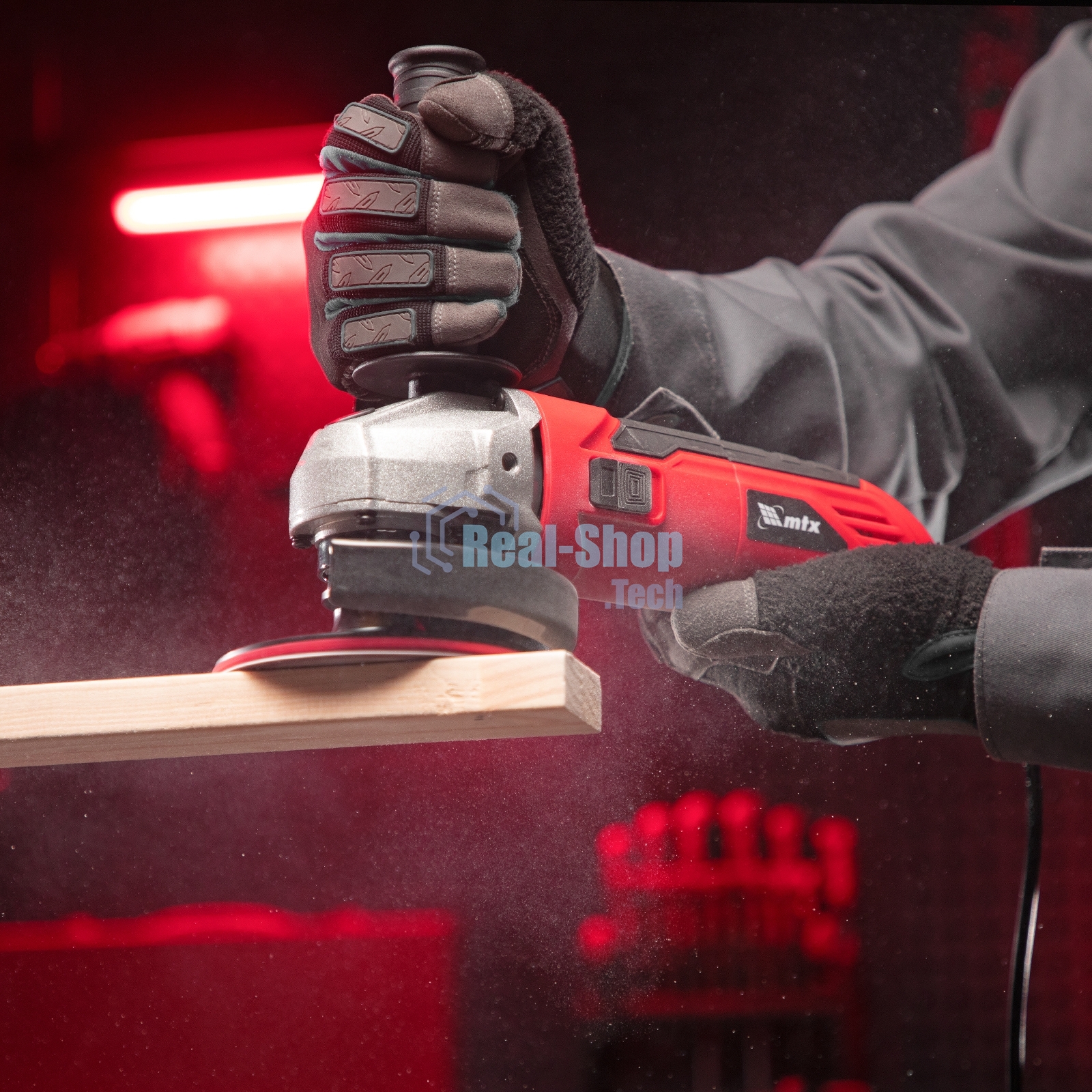 Угловая шлифовальная машина MTX MAG125-800, 800 Вт, 125 мм, 12000 об/мин