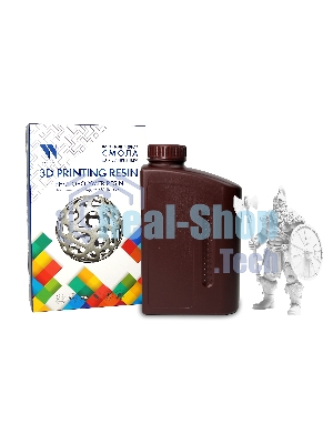 Фотополимерная смола NVPrint высокой детализации 14K Standard Resin White для 3D печати 1 кг (бут)
