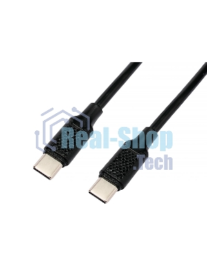 Кабель USB2.0 Cablexpert СС-USB2.0-240W-2M Type-C/Type-C, 5А, 240Вт, PD3.1/QC4.0, медь, 2м, черный, пакет
