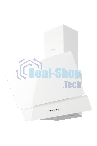 Вытяжка наклонная Monsher ROUEN 60 Blanc Verre белый, 60 см, 700 куб. м/ч, 53 дБ