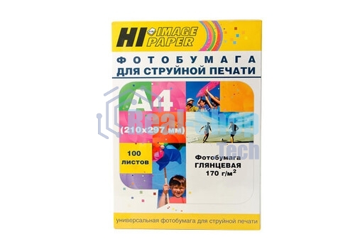 Фотобумага матовая односторонняя (Hi-image paper) A4, 170 г/м, 100 л.