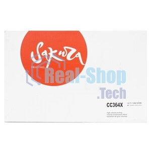 Картридж лазерный Sakura CC364X для HP LaserJet P4015/4015n/4015tn/P4515/4515n/4515tn/4515x/4515fx, черный, 24000 к.