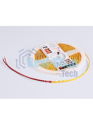 Светодиодная лента Ambrella light GS4601 COB 384Led/ 7W m/ 24V IP20 3000K/ 5m*3mm*2mm (2 конт.)