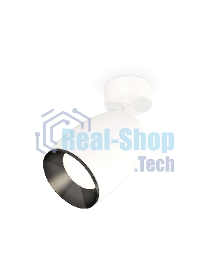 Комплект поворотного светильника Ambrella light XM1122001 SWH/PBK белый песок/черный полированный MR16 GU5.3 (A2202, C1122, N7031)