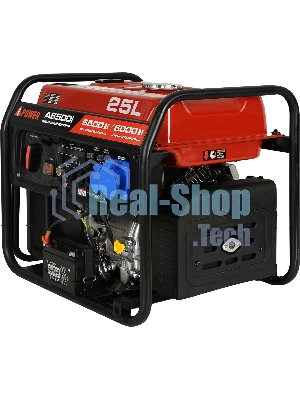 Генератор A-iPower A6500i 6.5кВт