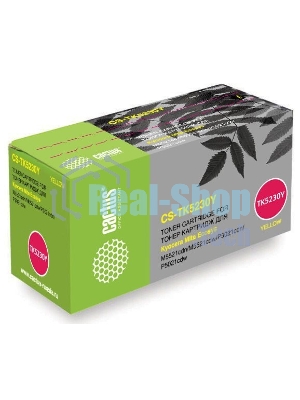 Картридж лазерный Cactus CS-TK5230Y желтый (2600 стр.) для Kyocera Ecosys M5521cdn/M5521cdw/P5021cdn/P5021cdw