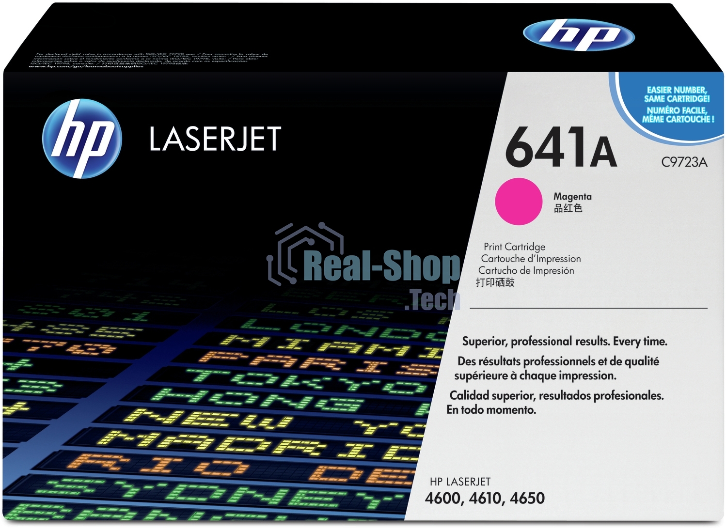 Картридж лазерный HP C9723A пурпурный для Color LJ 4600 Series 8000стр.