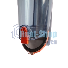 Пылесос вертикальный Endever SkyClean VC-294 черный/оранжевый, питание от сети, 120 Вт, уборка сухая, пылесборник 1.5 л