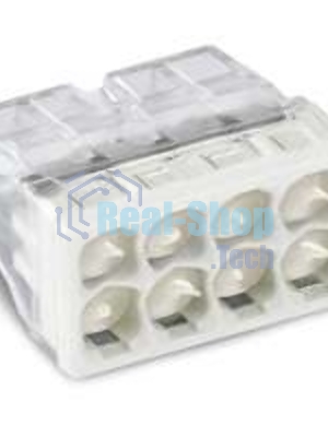 Клемма 8х(0.5-2.5мм) 8-х проводн. для распред. короб. (с контактн. пастой 