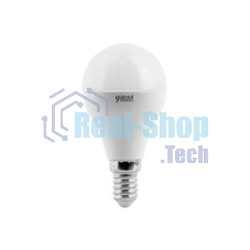 Лампа светодиодная LED Gauss 6Вт E14 220В 4100К Elementary шар 53126
