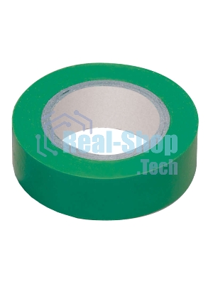 Изолента ПВХ 15 мм (рул. 20м) OIT-B15-20/G зел. ОНЛАЙТ 71680