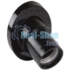 Патрон электрич. E27 Пкб27-04-К31 угловой настенный карболит. черный (с этикет.) ИЭК EPK13-04-01-K01