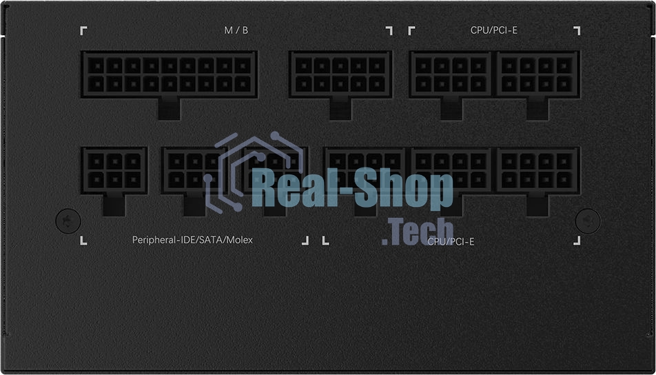 Блок питания Gigabyte P750GM (GP-P750GM), 750Вт, 80 PLUS Gold, 120мм, модульный, черный