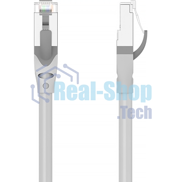 Патч-корд Vention прямой SFTP cat.6A, RJ45 - 1,5 м. Серый