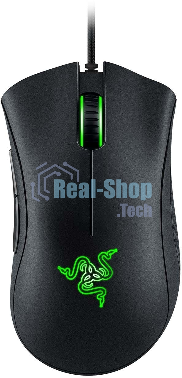 Мышь проводная Razer DeathAdder Essential черный, 6400 dpi, USB, кнопки - 5