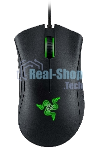 Мышь проводная Razer DeathAdder Essential черный, 6400 dpi, USB, кнопки - 5