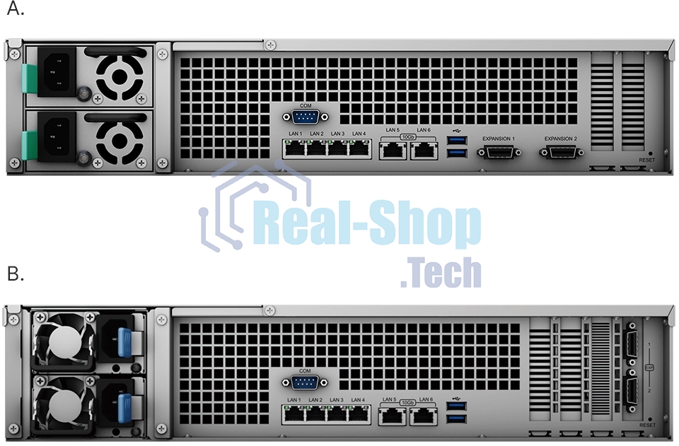 Система хранения Synology (Rack2U) 8C2