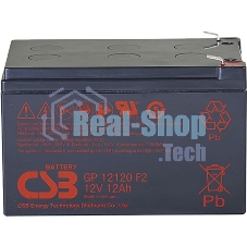 Батарея CSB GP 12120 (12V 12Ah) F2