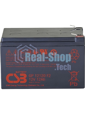 Батарея CSB GP 12120 (12V 12Ah) F2