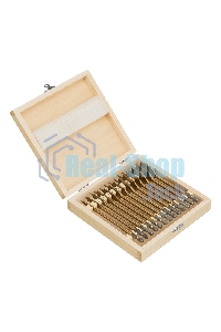 Набор сверл Matrix перовых по дереву, 6-8-10-12-13-14-16-18-19-20-22-24-25 мм 13 шт дерев