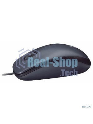 Мышь проводная Logitech M90 черный/серый, 1000 dpi, USB, кнопки - 3
