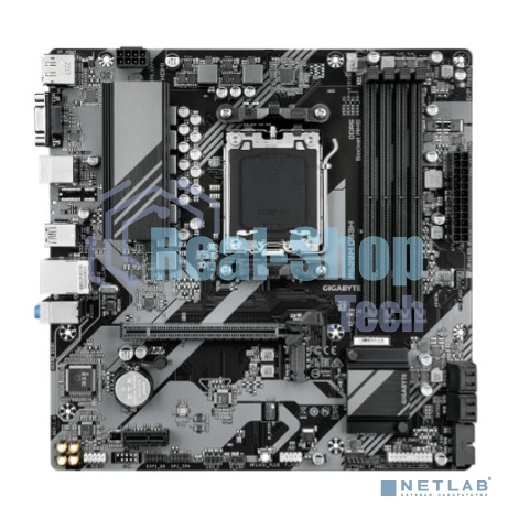 Материнская плата Gigabyte A620M DS3H, mATX, AM5, AMD A620, 4xDDR5, 4xSATA, 1xM.2, 1xPCI-E 4.0 x16, 1xPCI-E x1, 1xHDMI, 1xDP, 1xVGA, 1x 1Gb LAN, 1xUSB 3.2 Gen 1, 4xUSB 2.0, 3x3.5мм, 7.1, ATX