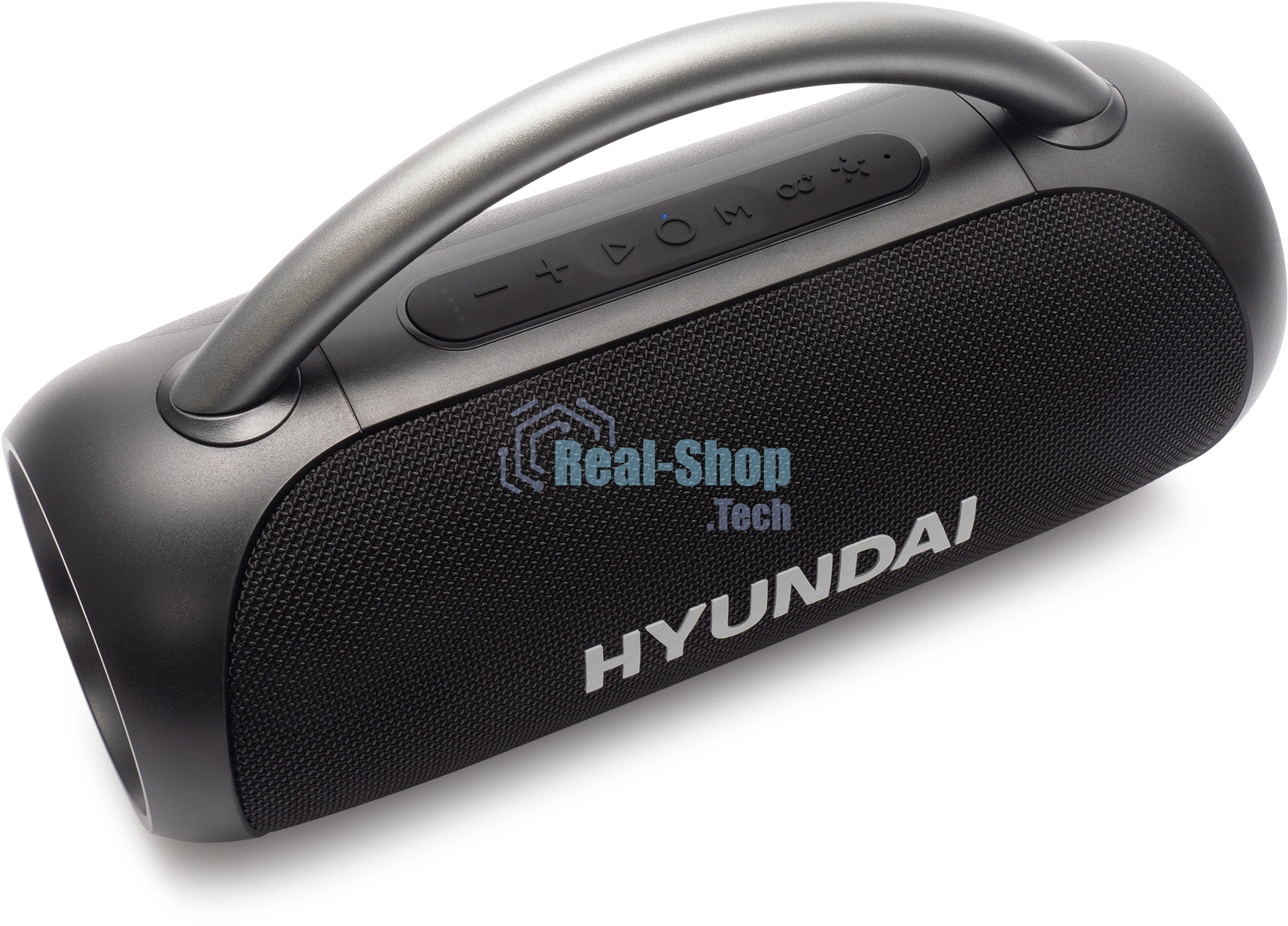 Колонка портативная Hyundai H-PS1026 черный 40W 2.0 BT 10м 1800mAh