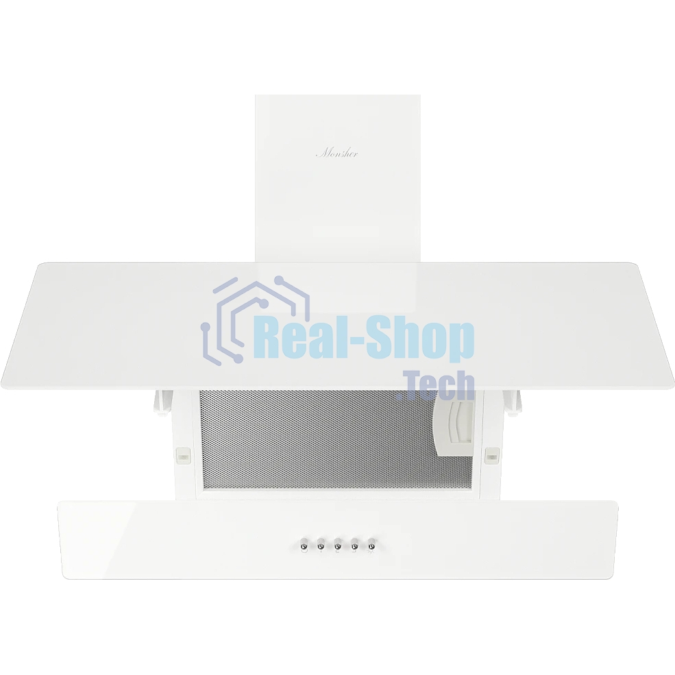 Вытяжка наклонная Monsher ROUEN 60 Blanc Verre белый, 60 см, 700 куб. м/ч, 53 дБ